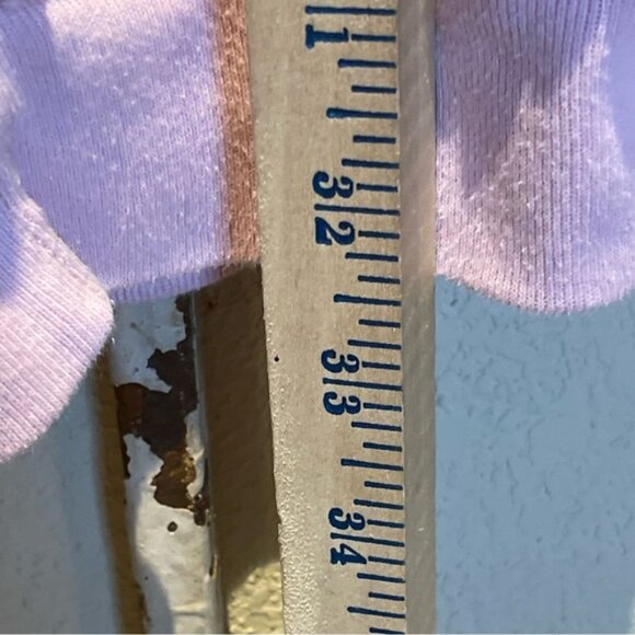 Vintage handmade chenille sweatshirt with side pockets M - Picture 13 of 14